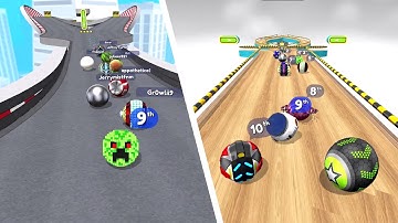 Going Balls - EPIC RACE LEVEL Gameplay Android, iOS #485