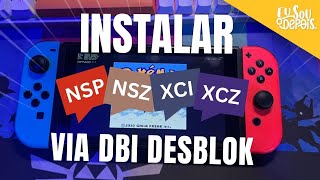 COMO INSTALAR ARQUIVO NSP/NSZ/XCI e XCZ NO SWITCH DESBLOQUEADO