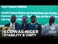 Ecowas Lifts Sanctions on Niger After Coup in Bid to Preserve Stability and Unity