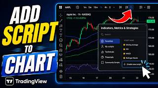 How to Add a Script to a Chart in TradingView