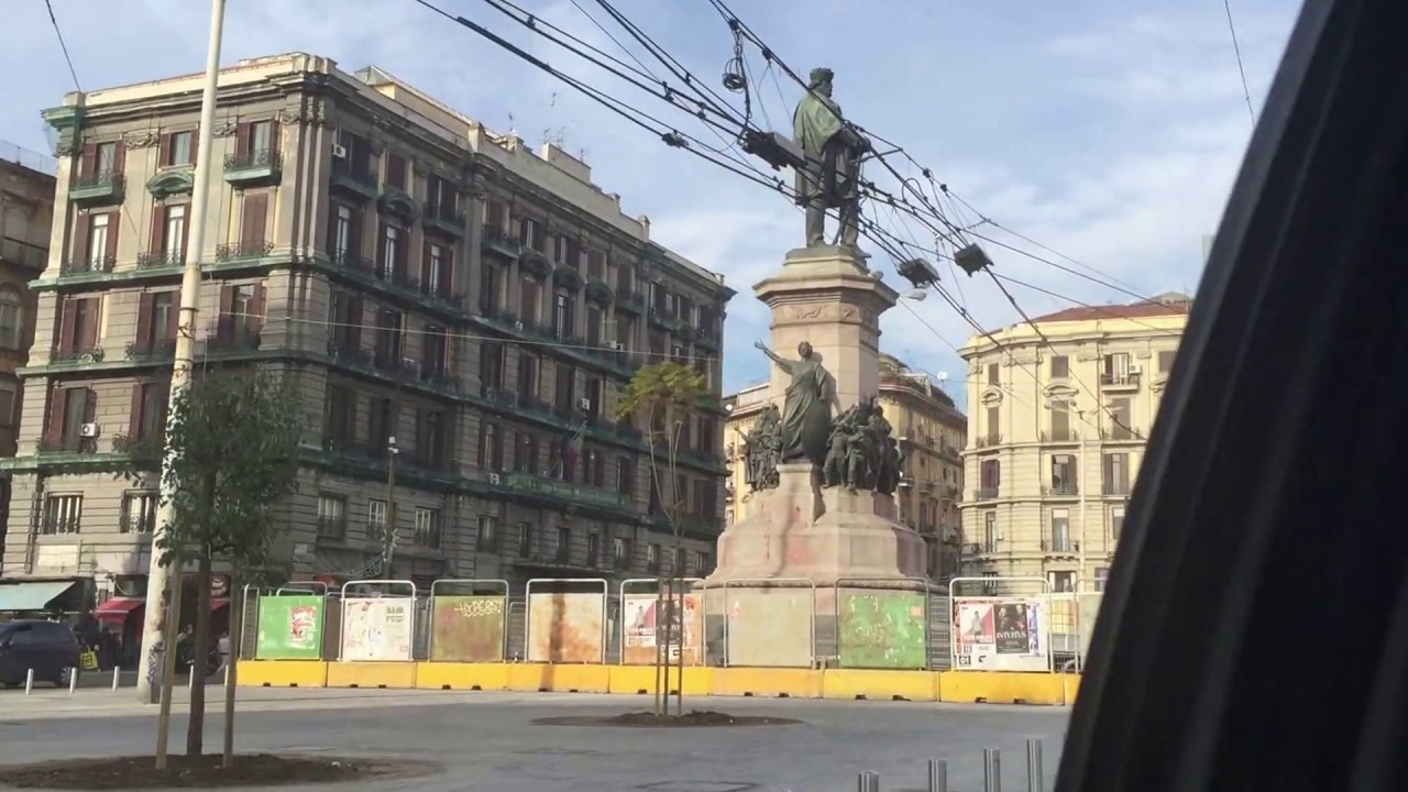 Italy Trip 2016 Taxi Cab Ride in Naples YouTube