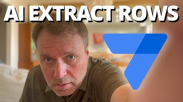 AppSheet’s (New!) “AI Extract Rows” Imports Tables From Documents