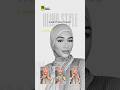 Jersey hijab style with earrings modest fashion ummah magazine hijabstyle hijabtutorial shorts