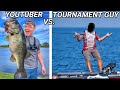 YouTube Fisherman vs Tournament Fisherman $20 Challenge (High Stakes)