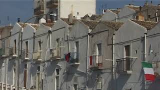 Monte Sant'Angelo, Puglia, Italy | Traditional Row Houses