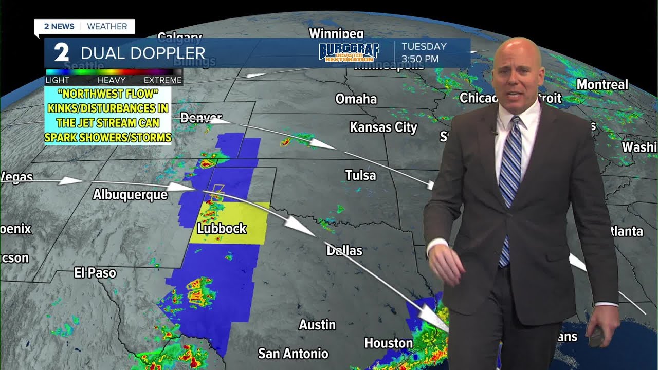Unsettled weather pattern to finish the month - YouTube