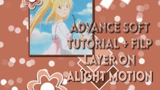 Advance soft Transition + flip layer  on Alight Motion screenshot 2