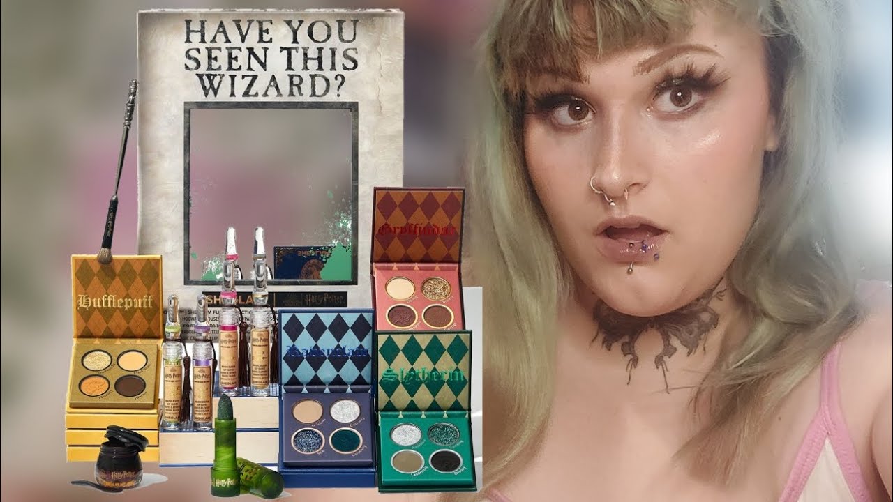 Sheglam X Harry Potter Makeup Collection / BellaNighthillMakeup - YouTube