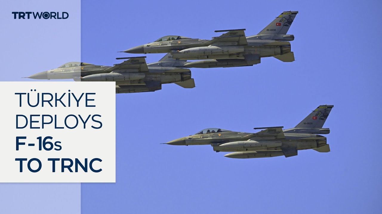 Türkiye deploys F-16 jets to Turkish Republic of Northern Cyprus