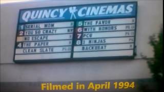 Quincy Cinemas April 1994