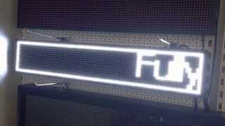 Single Colour White P10 LED Sign Display with Super easy Programming screenshot 5