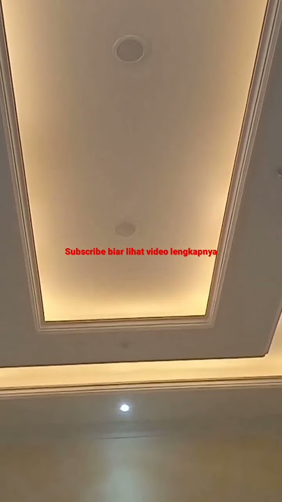 plafon gypsum drop ceiling lebih terlihat elegan