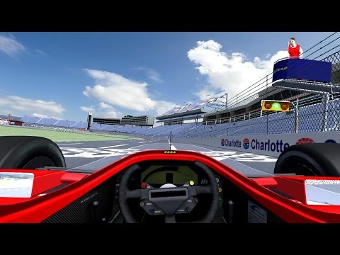 Charlotte Speedway - Swift 009.c Ford Cosworth XD Driver's View - Game Stock Car Extreme