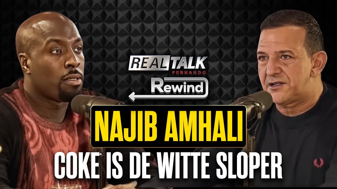 NAJIB AMHALI OVER GEWAPENDE OVERVAL, COKEVERSLAVING & JALOEZIE ONDER COMEDIANS (REAL TALK REWIND)