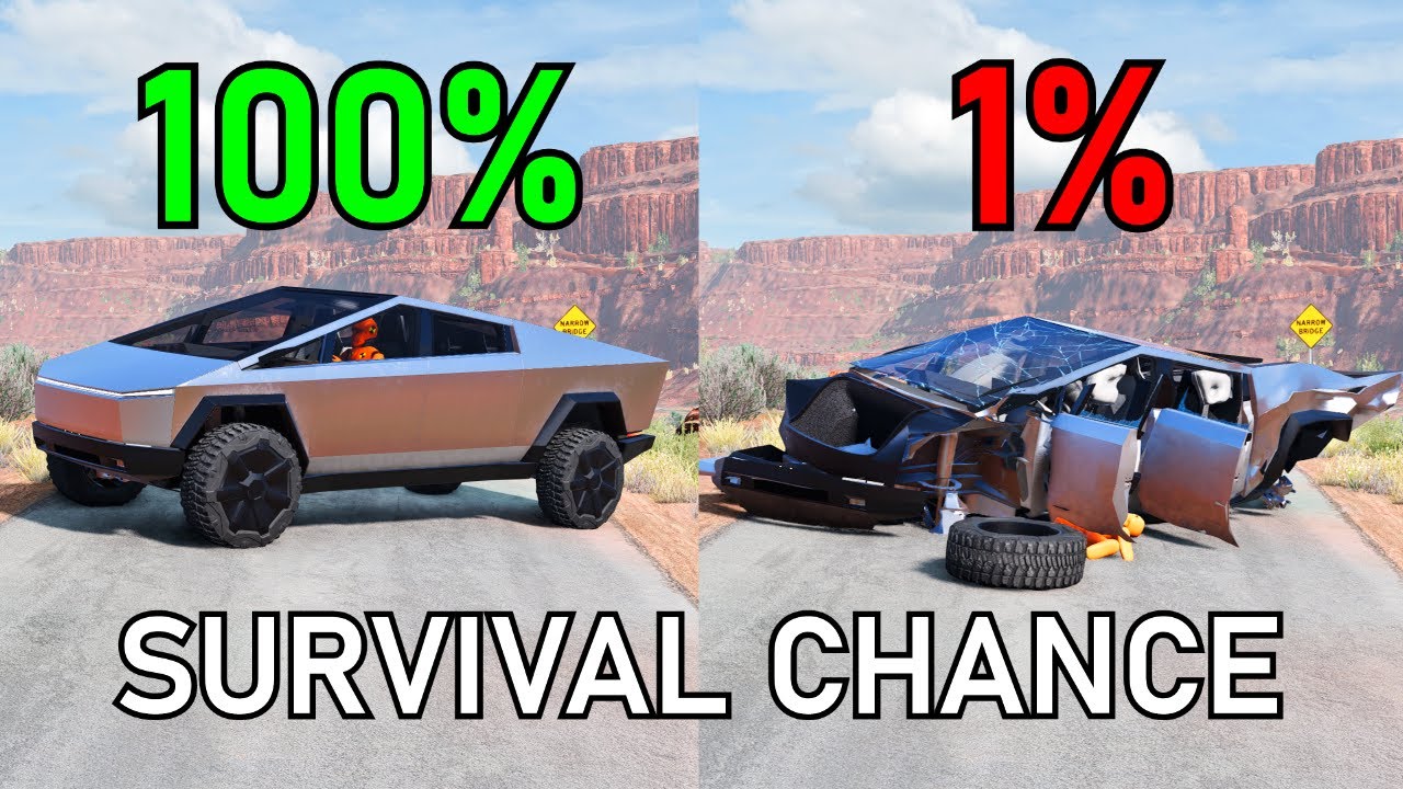 Realistic Survival Chance Crashes #12 | BeamNG.drive