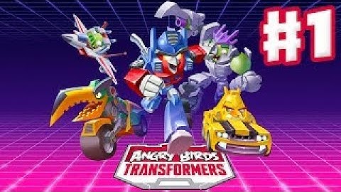 Angry Birds Transformers - Gameplay Walkthrough Part 1 - Optimus Prime, Bumblebee, Soundwa