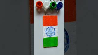 3D Mini🇮🇳 india flag drawing short video #independenceday #1million #15august #youtube #trending
