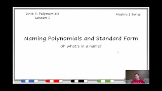KStevMath - Algebra 1 - Naming Polynomials and Standard Form