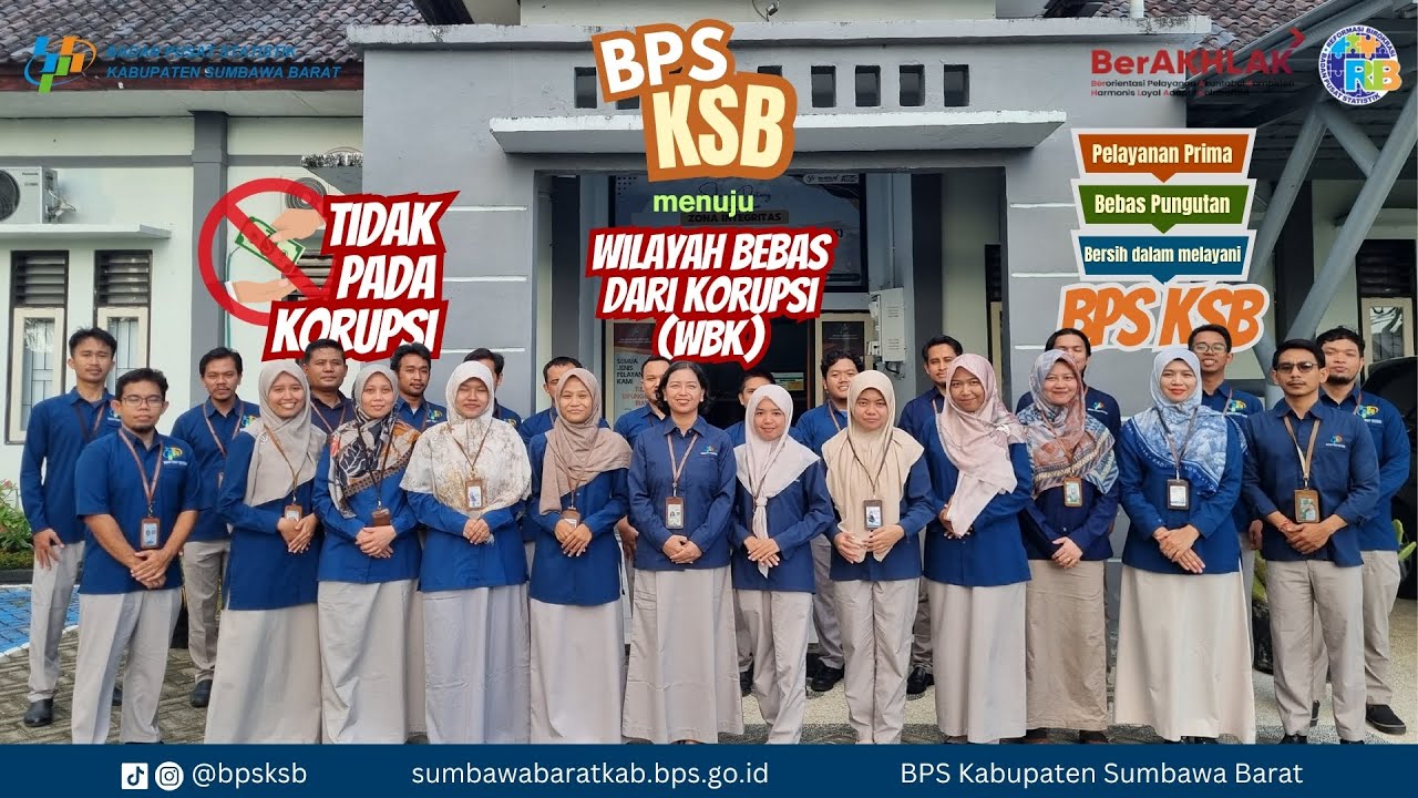 Zona Integritas 2025 BPS Kabupaten Sumbawa Barat