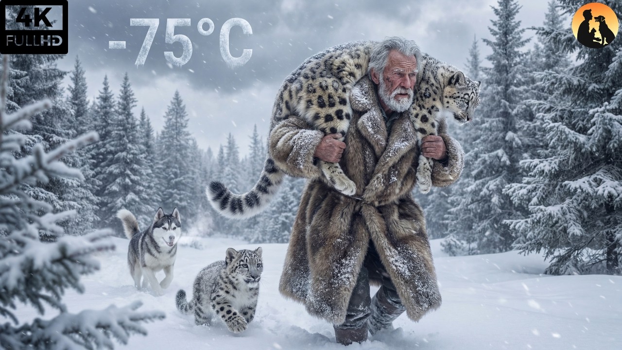 An 80 Year Old Man Saves Two Snow Leopards in Alaska — A True Arctic Rescue