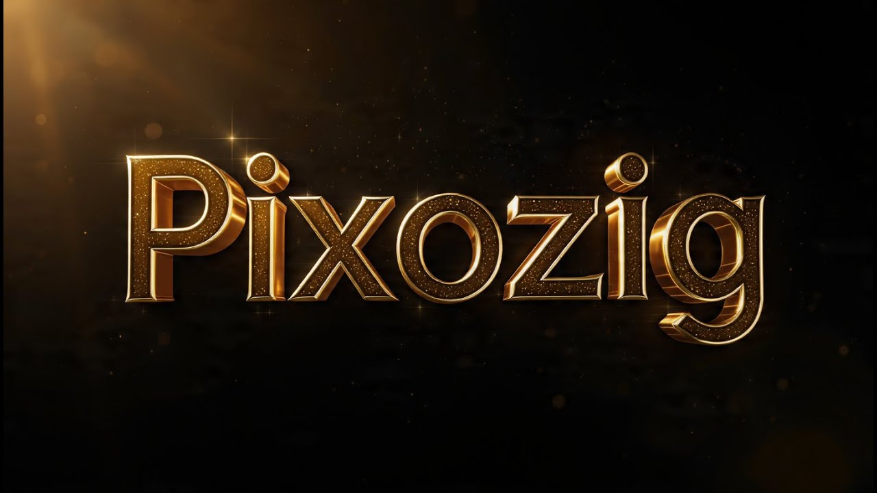 3D Gold Logo Animation | Luxury Motion Design Studio Intro | Sparkling Cinematic Typography
