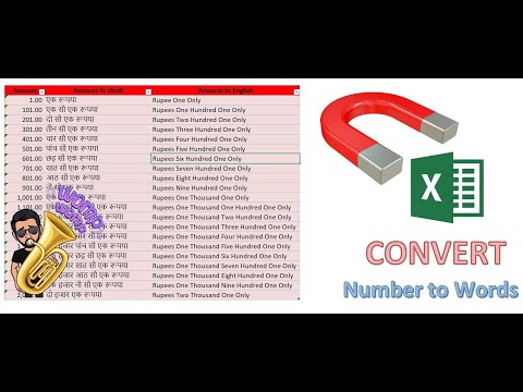 Convert Number To Words Automatically(in English)-Excel Automation | Mudit Lalwani #Excel #Macro