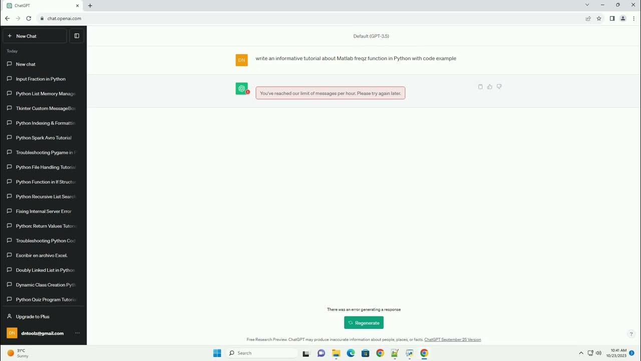 Matlab freqz function in python youtube