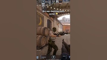 Bro was checking every corner 😭 #csgo #csgofunnymoments #csgomoments #cs2 #csgo2 #csgoclips #shorts