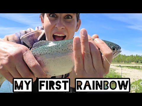 My First Rainbow Trout and North Arm Knife Review