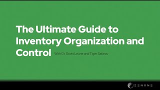 The Ultimate Guide to Inventory Organization and Control