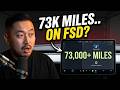 He Drove 73k Miles on FSD .. wild