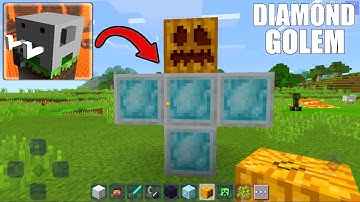 How To Make DIAMOND GOLEM In Craftsman: Building Craft!