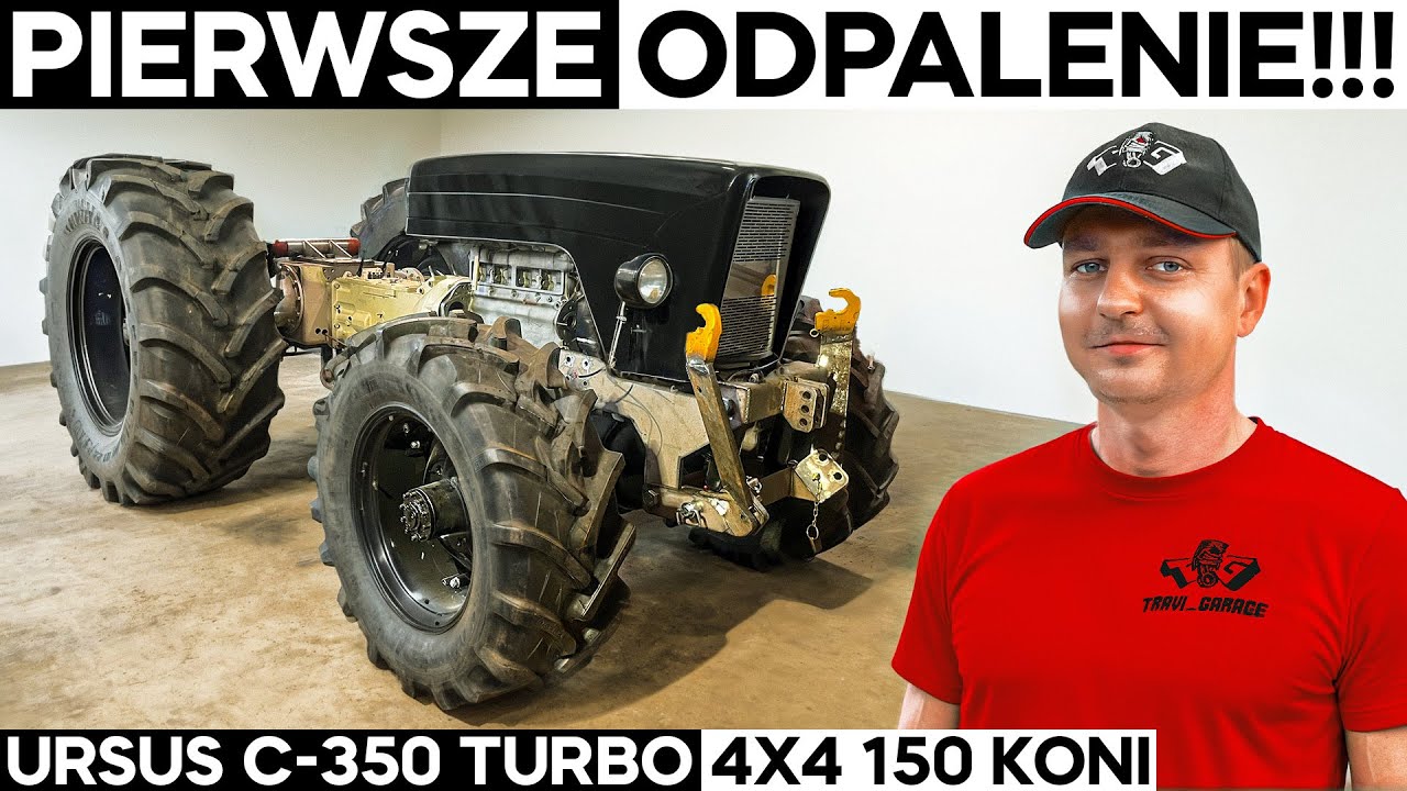 Pierwsze ODPALENIE URSUSA C- 350 TURBO 4x4 150 Koni !!
