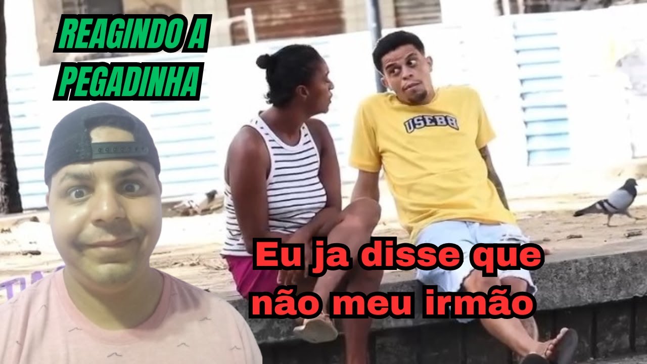 Reagindo a pegadinha do Thiago José muito top