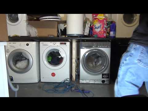 Wash race No.116 : 4 Washing machine on cotton 60'c