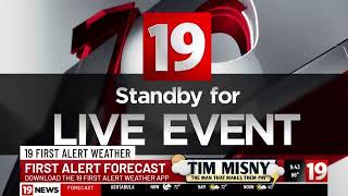 19 First Alert Day: Strong to severe storms possible this evening