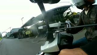 #VR - #Kelakuan #Ojol , Pegang #Hape + #Ngerokok Sambil #Berkendara !!! #Cimahi #Bandung #360 screenshot 3