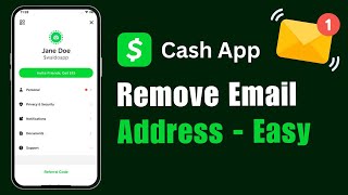 How to Remove Your Email on Cash App | Delete Email Address !