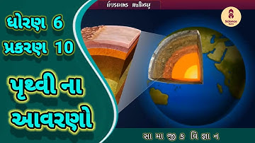Pruthvina avarno || std 6 samajik vigyan ch 10 || પૃથ્વીના આવરણો|| std 6 ss ch 10 ||