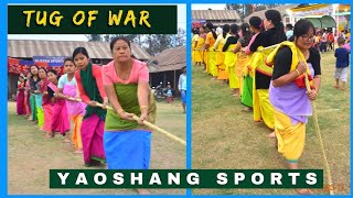 WOMENS OPEN TUG OF WAR || YAOSHANG SPORTS || SPORTS DURING HOLI FESTIVAL