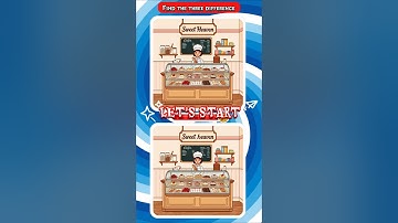 Only 1% Can Spot All 3 Differences! 😱 | Challenge no. 17 CANDY GAMING #shorts