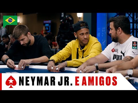 Neymar Jr Charity Poker Tournament - PT1 ♠️ EPT Barcelona 2018 ♠️ PokerStars Brazil
