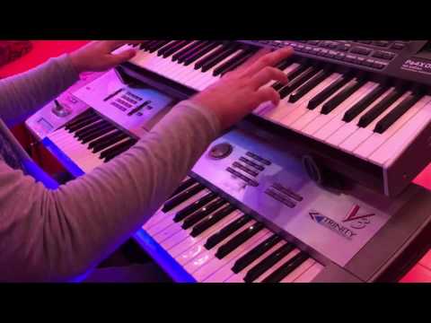 عازف الاورغ الفنان وسيم سيمو المهدي معزوفة اسال روحك للسيدة ام كلثوم 2017 