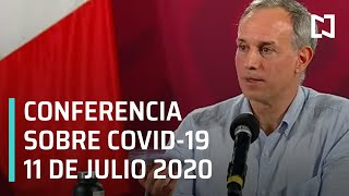 Conferencia Covid-19 en México -11 de Julio 2020