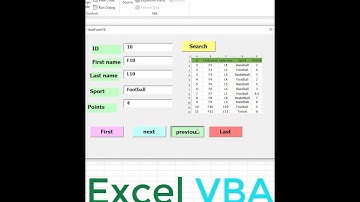 Excel VBA UserForm with Navigation Buttons 🚀 | See it in Action! #shorts