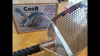 COOB Hexagon 7 - Best Budget Sand Scoop? - Metal detecting Padre Island