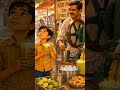Morning Bazaar with Grandpa | Cozy Indian Childhood Nostalgia 🧺☀️