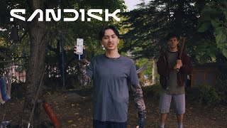 Stunts Warning Professionals. Do Not Attempt. Sandisk Phone Drive Space To Hold More