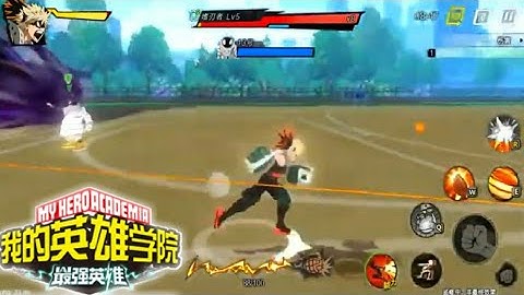 My Hero Academia: The Strongest Hero - Deku, Bakugo and Tokoyami Gameplay! [Android/iOS]