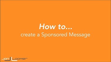 How to Create a Facebook Sponsored Message (Quick, Silent Tutorial)